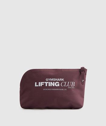Pánské Tašky Gymshark Social Club Cosmetic Růžové Hnědé | CZ 3157RVD